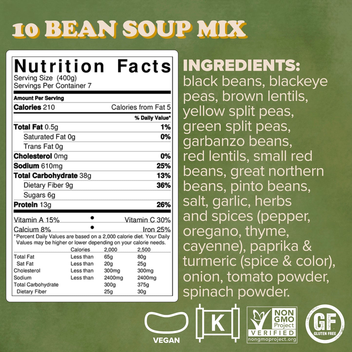 10 Bean Soup Mix