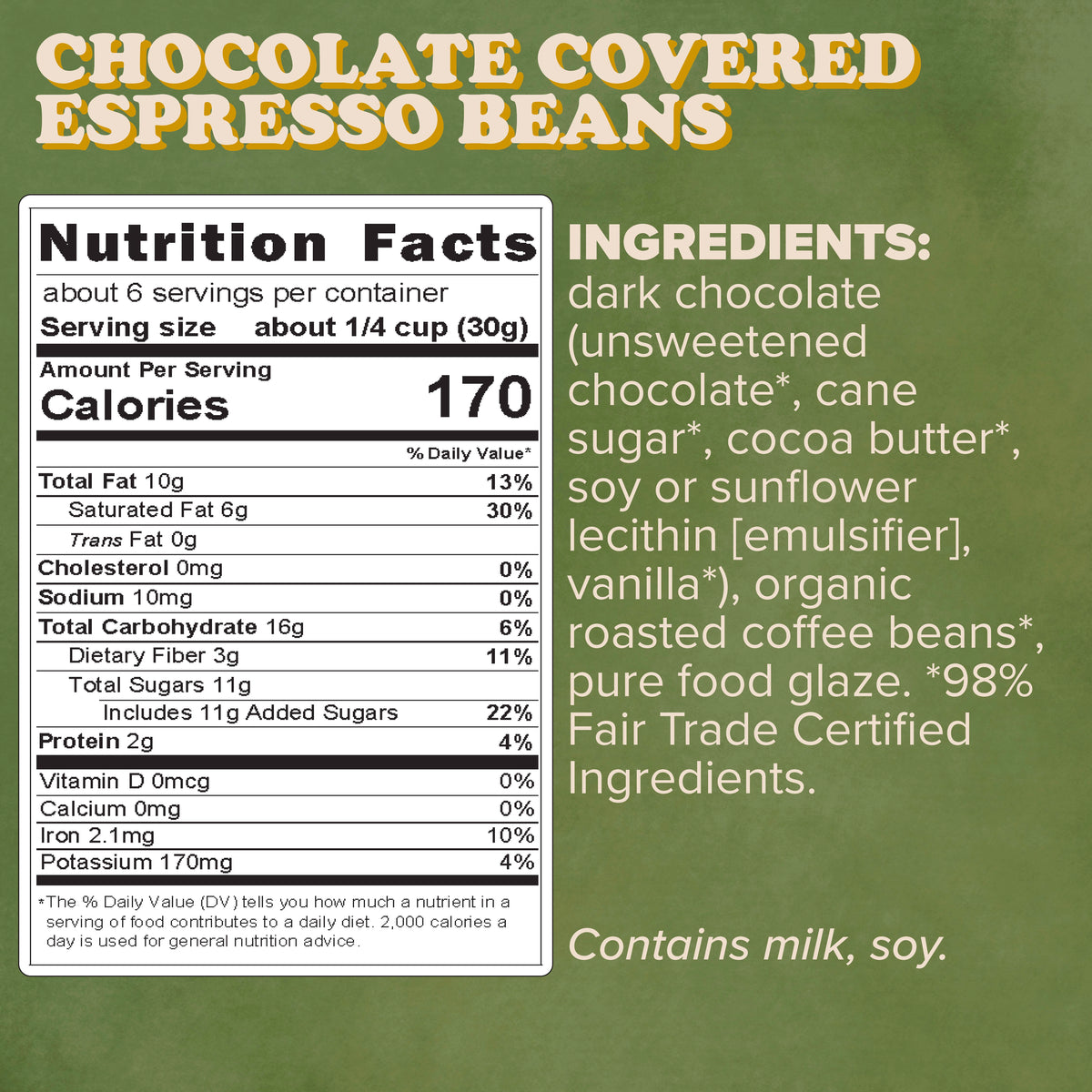 Chocolate Covered Espresso Beans