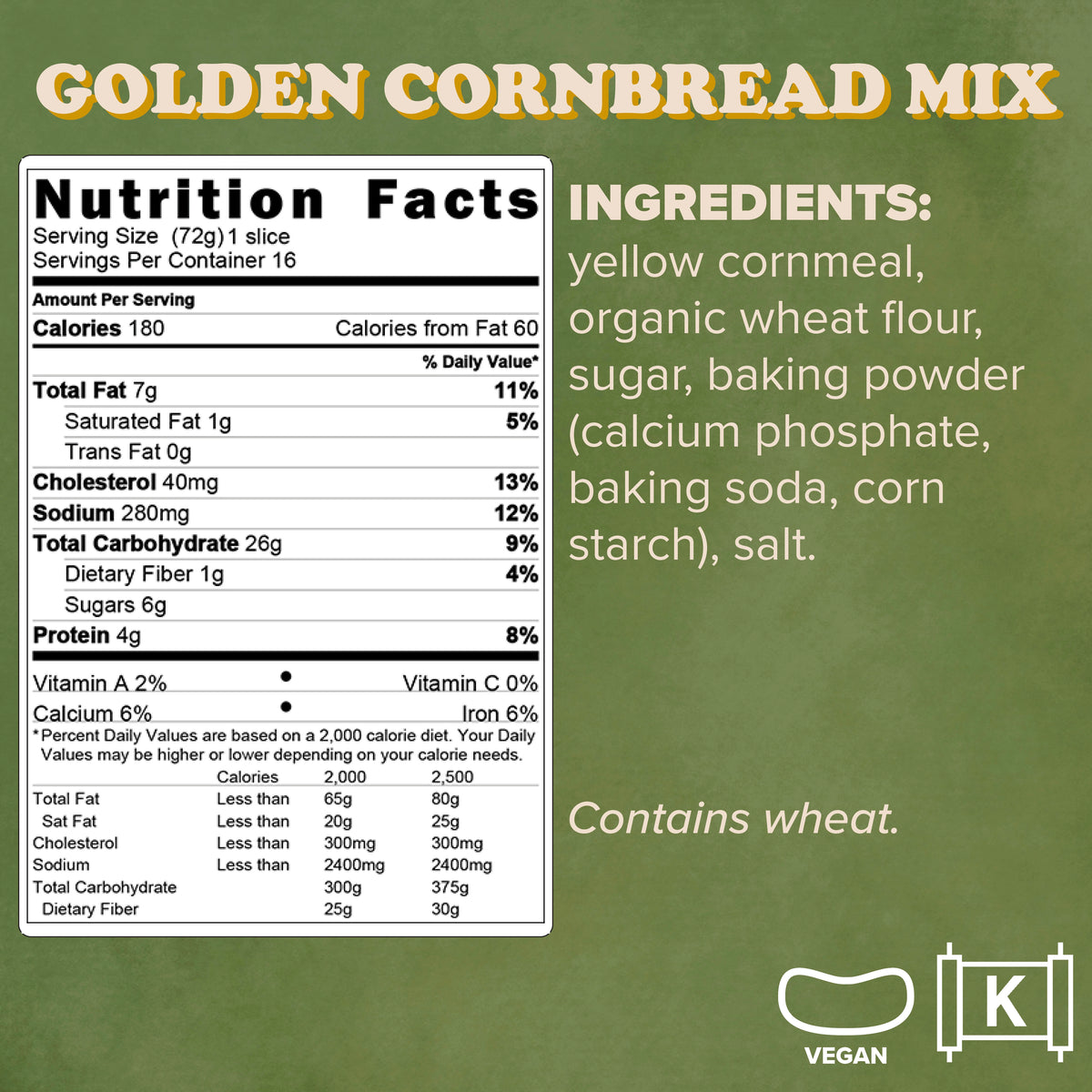 Golden Cornbread Mix