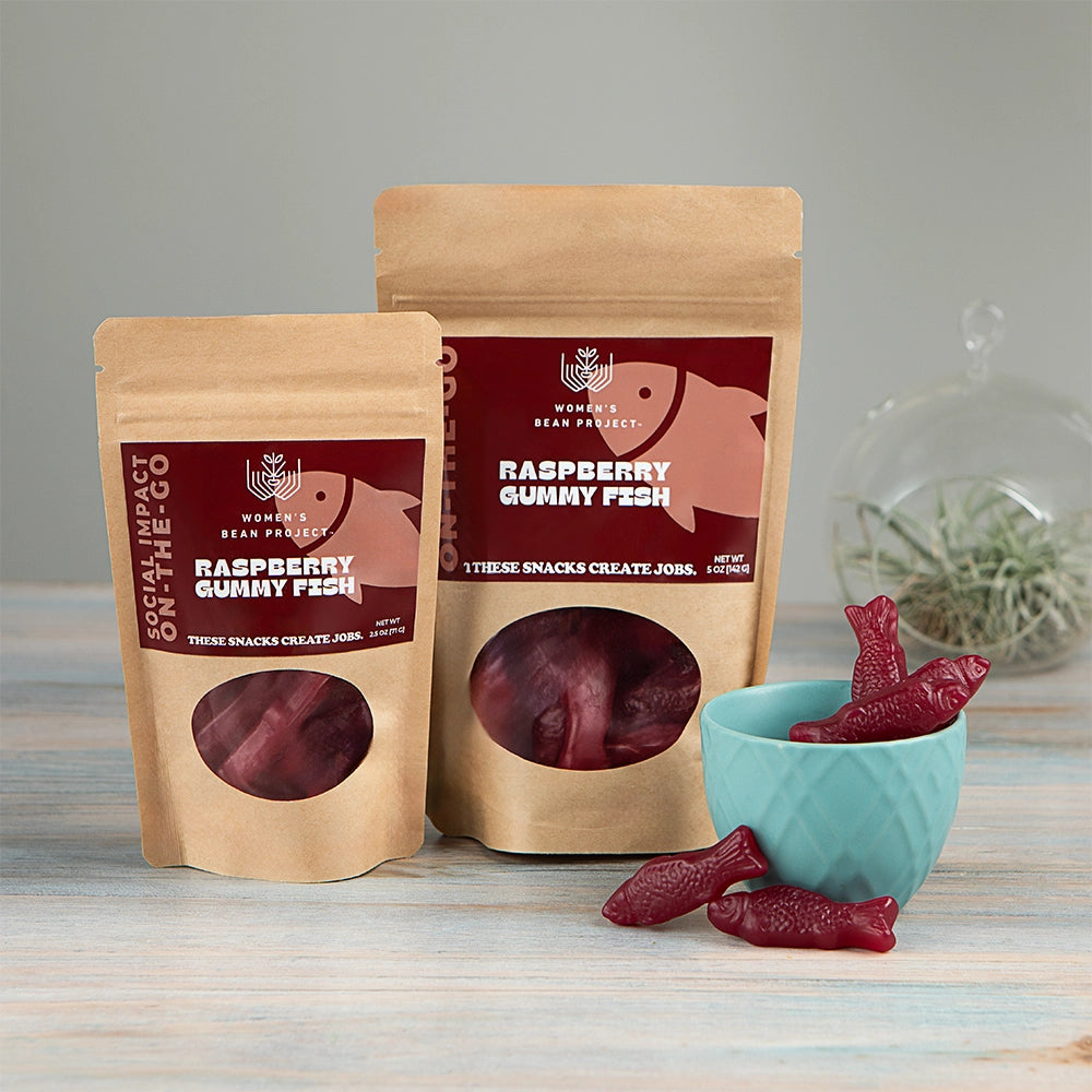 Raspberry Gummy Fish
