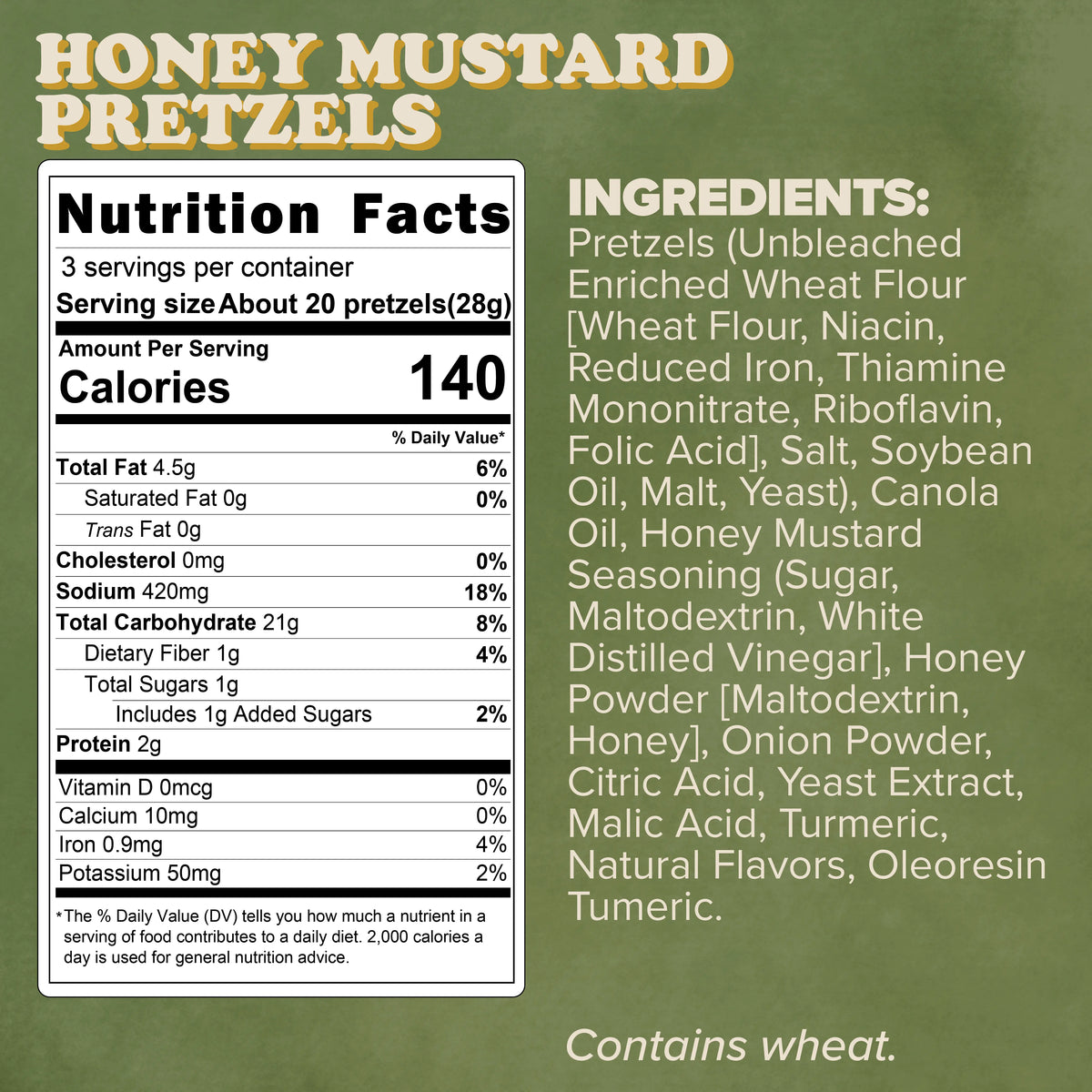 Honey Mustard Pretzels